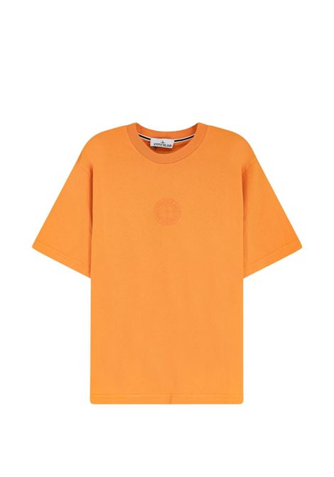 t-shirt 2100001 uomo arancione STONE ISLAND | L1S15 2100001 SOE14V007E